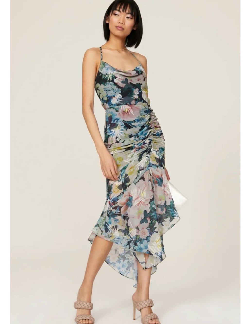Women’s Sau Lee floral strappy dress size 0